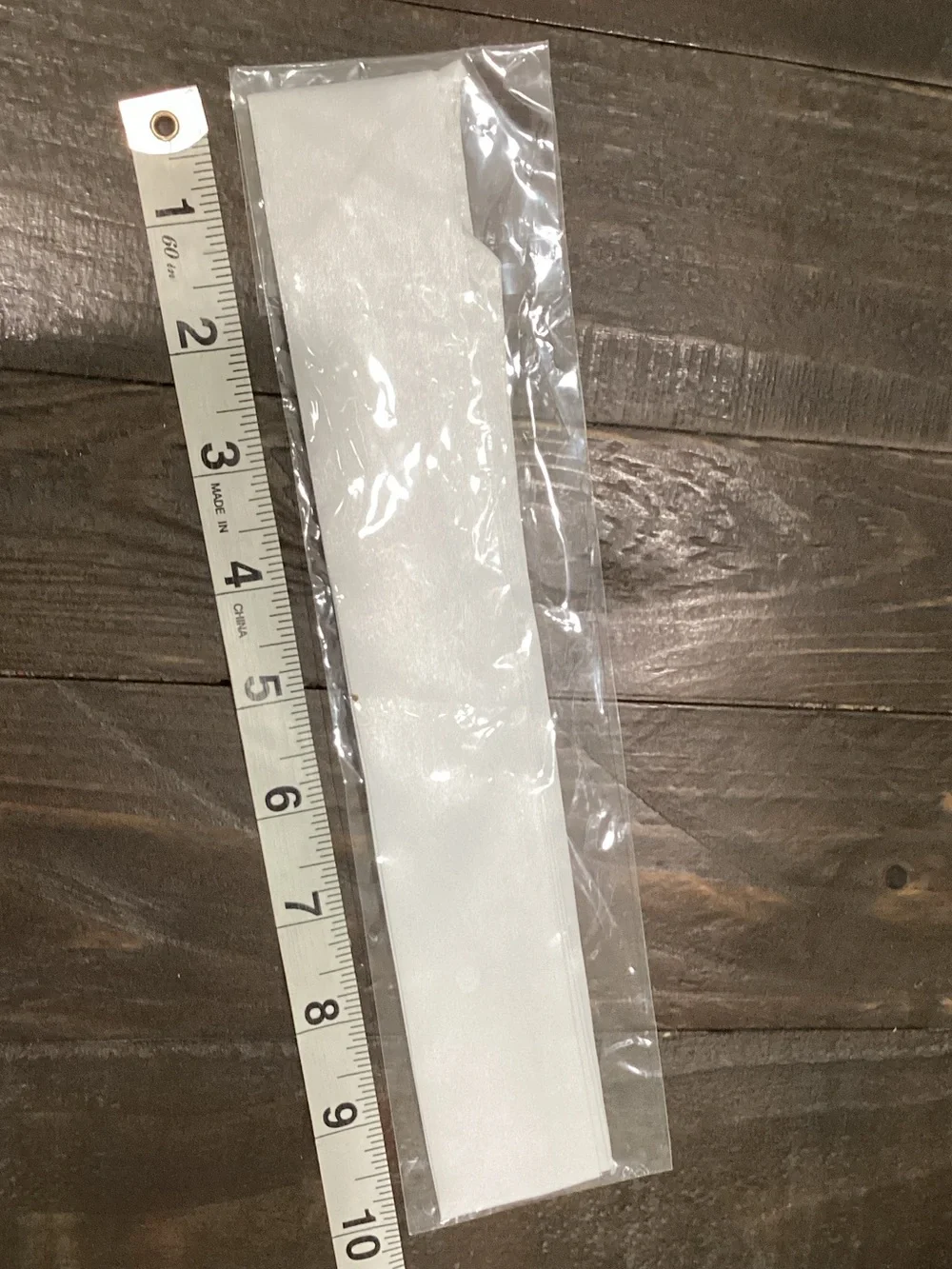White Satin Hair Scarf / Head Wrap